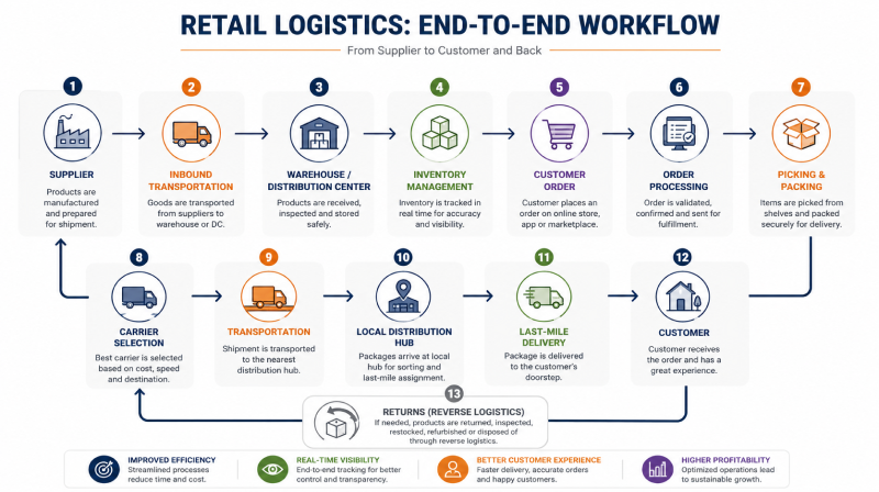 Retail Logistics Workflow